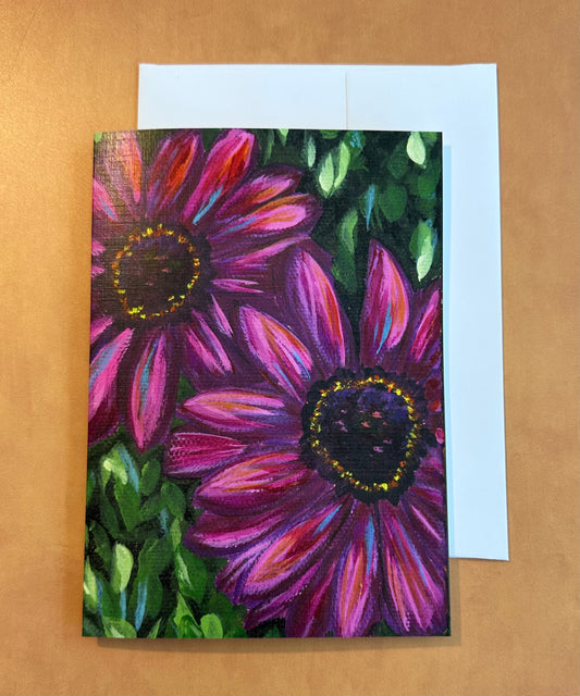 "African Daisies" Printed Fine Art Card